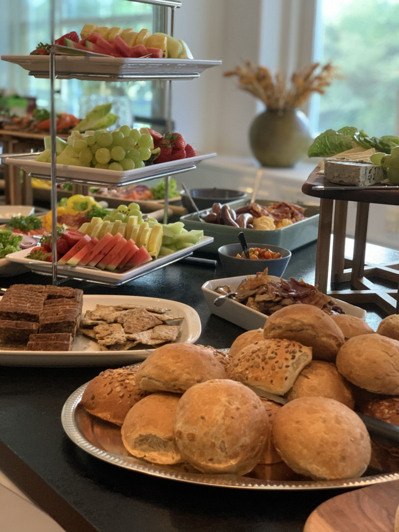 Brunch-arrangement i huset