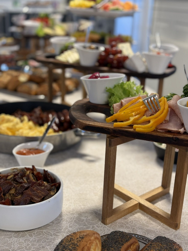 Brunch-arrangement i huset